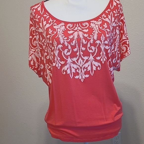 Pink Coral Sequins Top - Picture 5 of 5